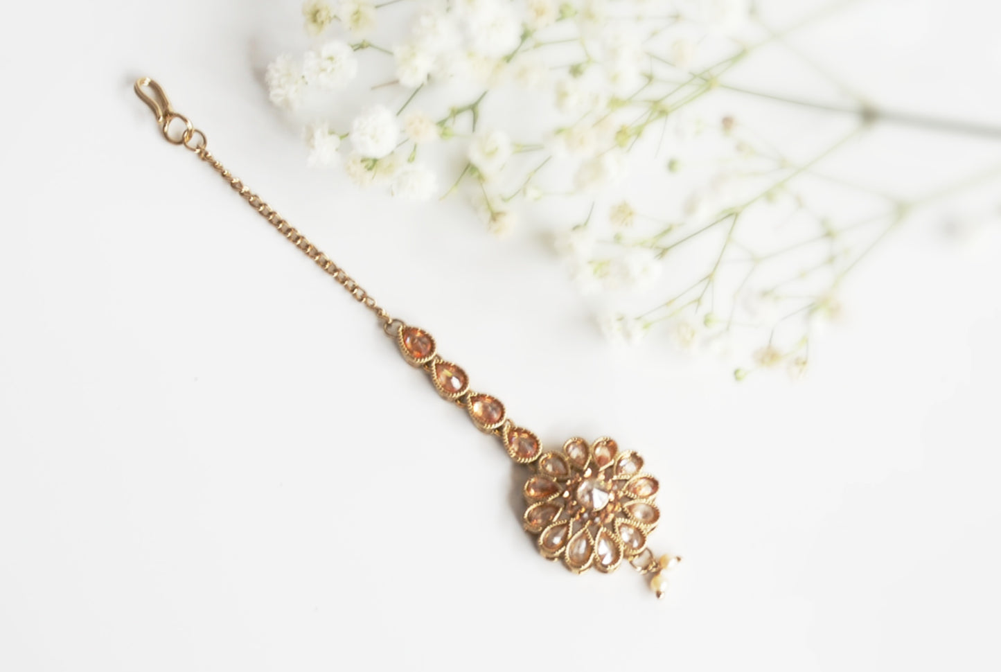 Muted Gold - Tika (Head Jewellery)